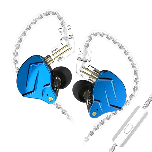 KZ ZSN Pro X Azul com MIC
